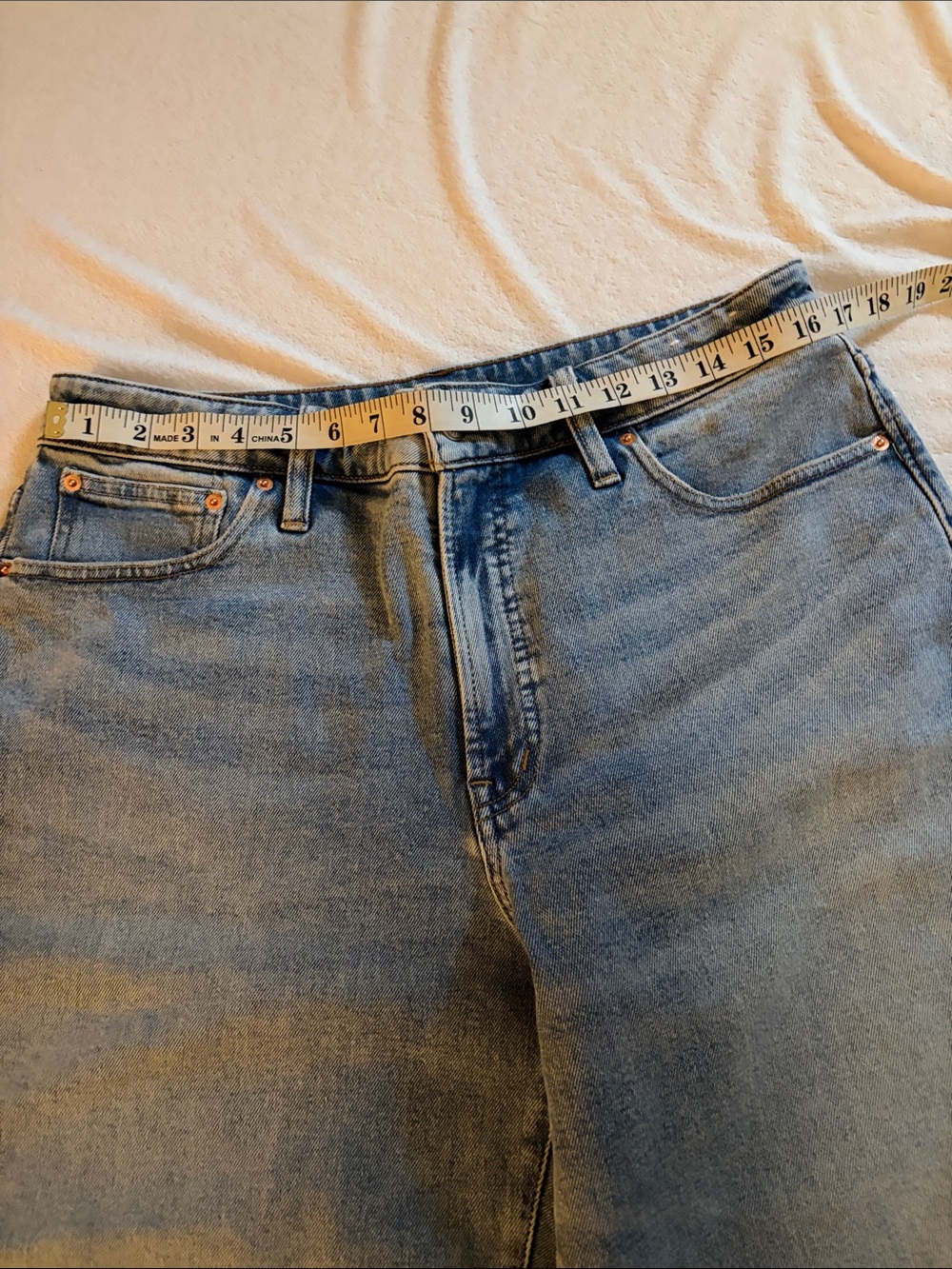 MADEWELL The Short Curvy Perfect Vintage Wide-Leg Crop Jean | Size 31 Short - Picture 11 of 13